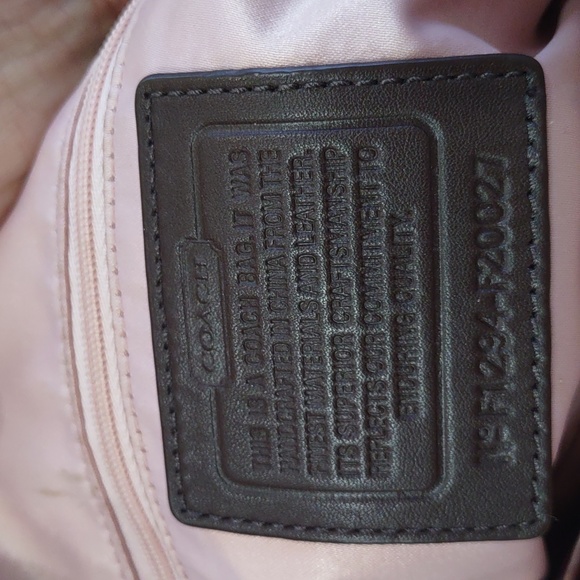 Coach Ashley Signature Satchel in Tan and Brown With Detachable Shoulder Strap - Picture 8 of 16